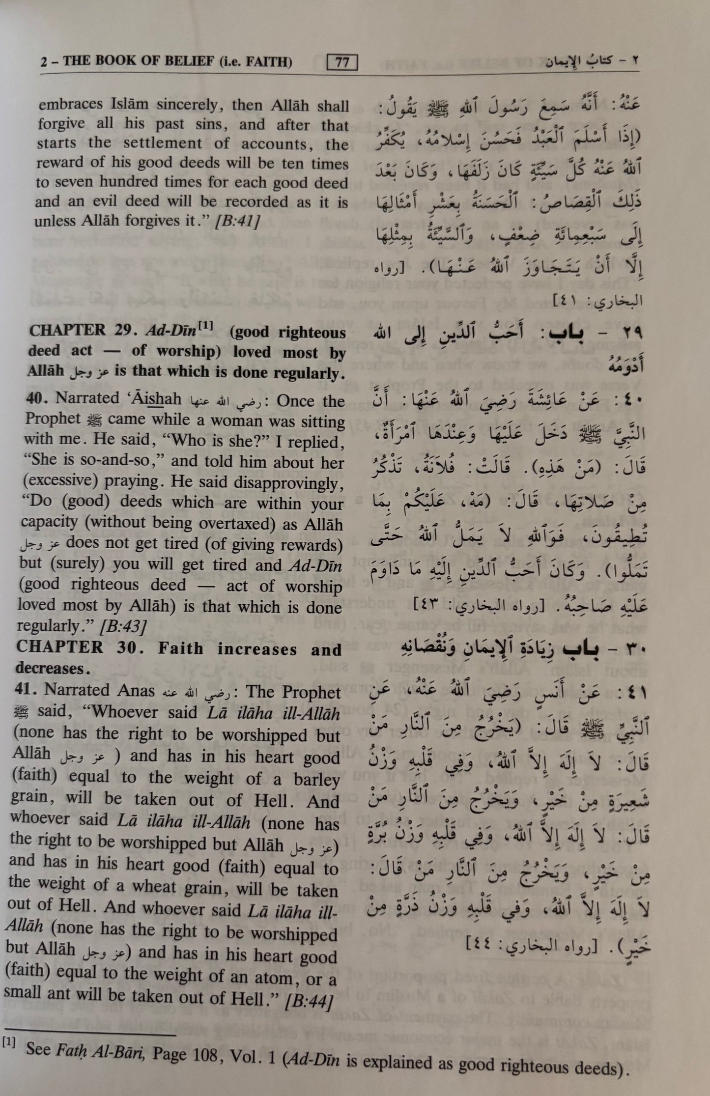 Sahih Bukhari - Summarized (large)