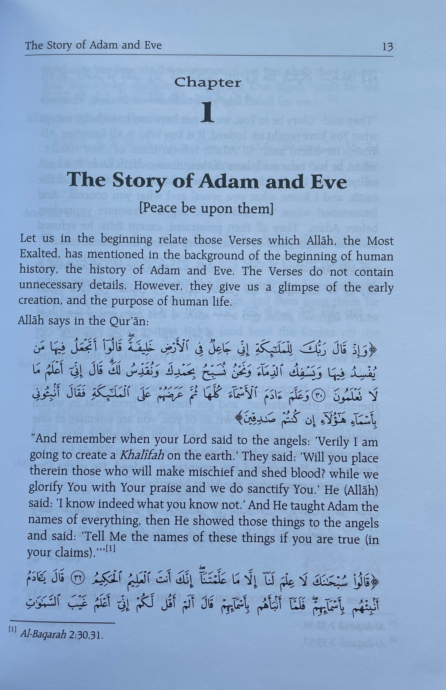 Stories of The Prophets - Imam Ibn Kathir