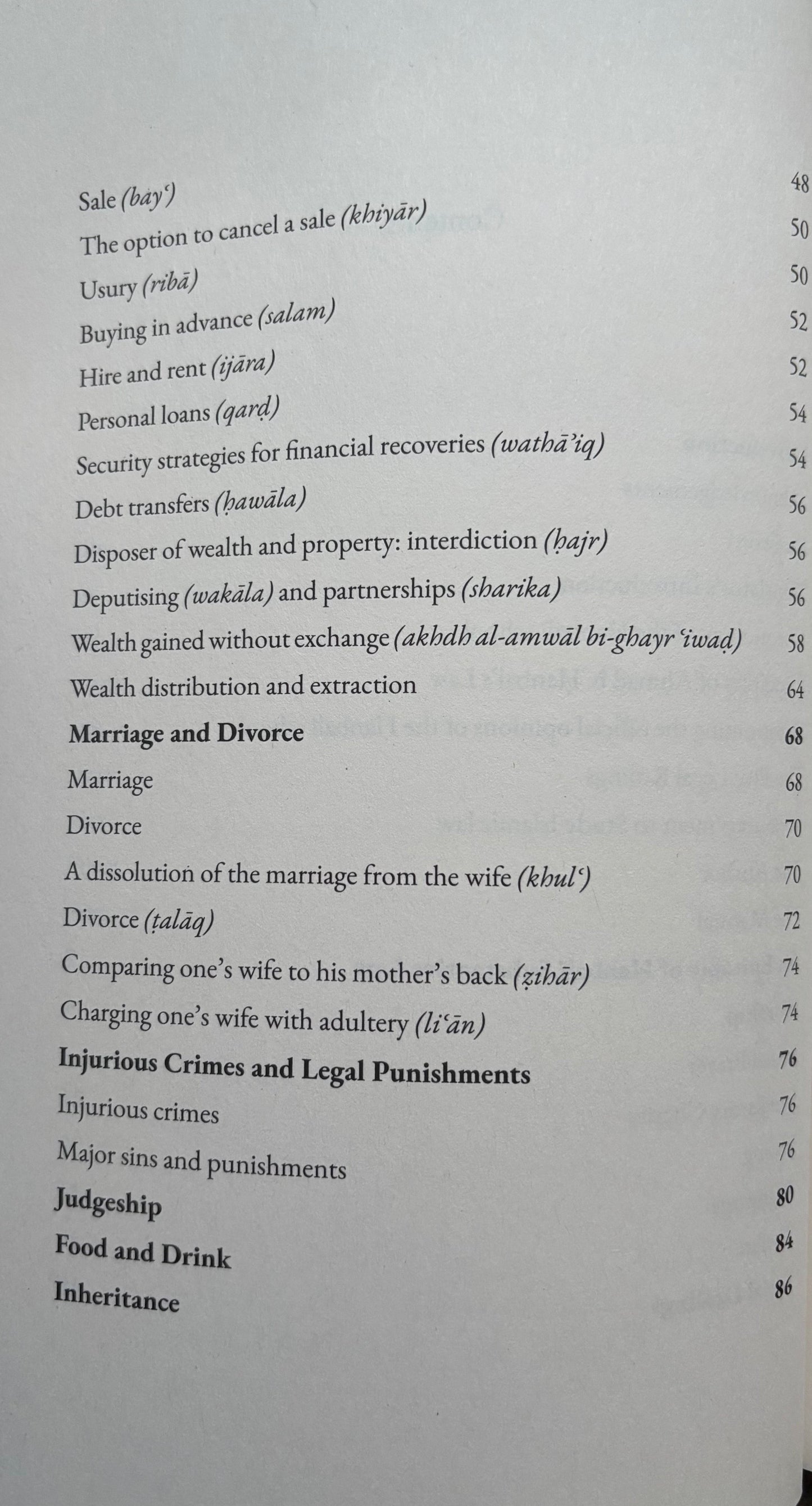 An Epitome of Hanbali Substantive Law